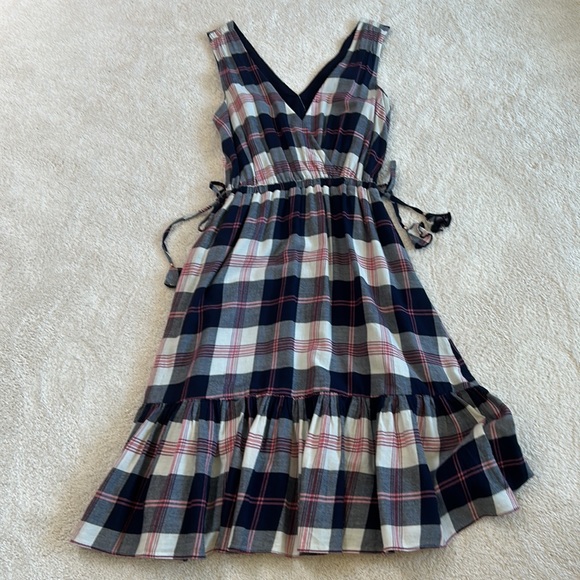 Anthropologie Isabella Sinclair Dickens Plaid Dress - Picture 4 of 10